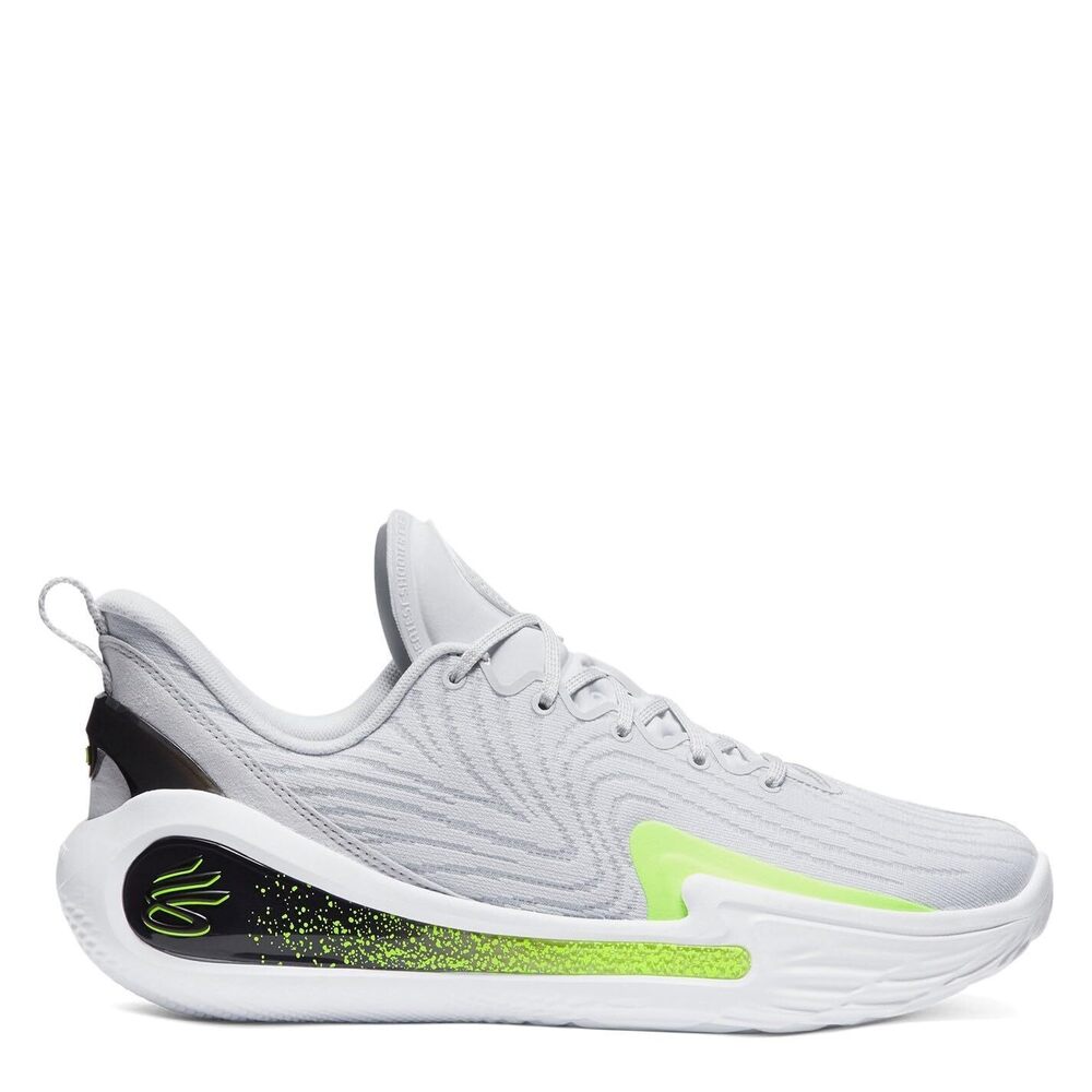 Under Armour Unisex Curry 12 Gravity Basketball Shoes Grey/Black Size 10/11.5